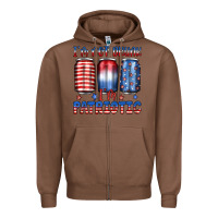 Chestnut i'm not drunk i'm patriotic Zipper Hoodie - JahusDesignShop