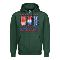 Sports Green i'm not drunk i'm patriotic Zipper Hoodie - JahusDesignShop