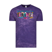 Cloud Purple my favorite people call me teacher Vintage Tee - texasbilliewilder