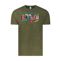 Vintage Olive my favorite people call me teacher Vintage Tee - texasbilliewilder