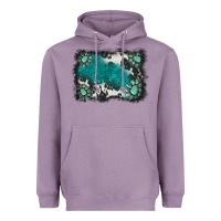 Lavender gemstones background Heavyweight Hoodie - BarkalooDesign