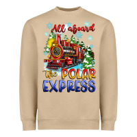 Mushroom all aboard the polar express Heavyweight Sweatshirt - Zillion Design Studio