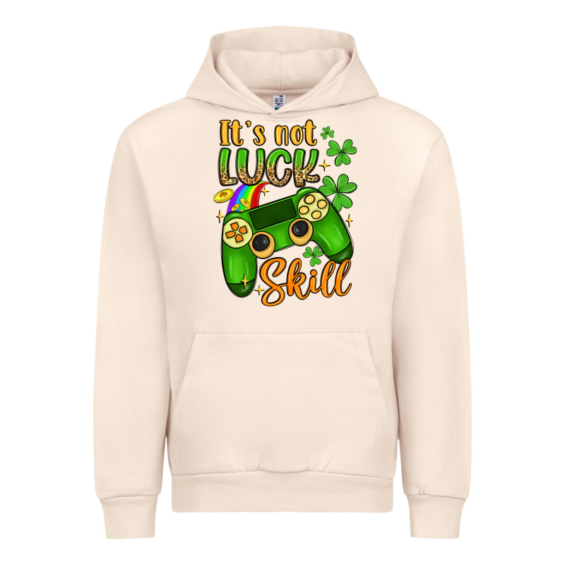 It S Not Luck Skill Urban Hoodie by Artiststas | Teevron