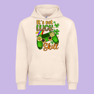 It S Not Luck Skill Urban Hoodie Designed By Artiststas