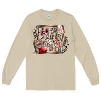 Mushroom mama baseball Long Sleeve Tee - RacoonDesign
