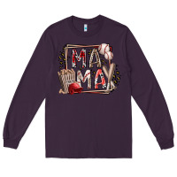 Plum mama baseball Long Sleeve Tee - RacoonDesign