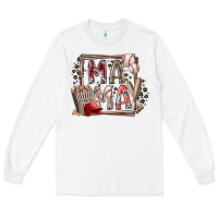 White mama baseball Long Sleeve Tee - RacoonDesign