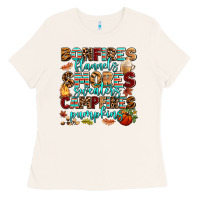 Bone bonfires flannels smores Ladies Tee - AdoDesignShop