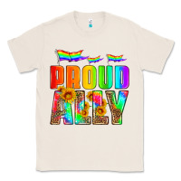 Natural proud ally Classic Tee - HRA Design Shop