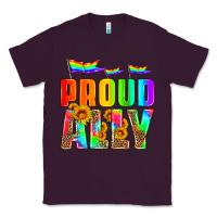 Plum proud ally Classic Tee - HRA Design Shop