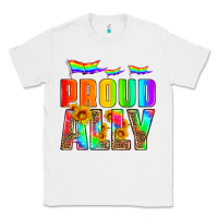 White proud ally Classic Tee - HRA Design Shop