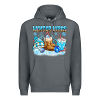 Rock winter vibes Premium Hoodie - MaliasSmallBusiness