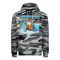 Slate Camo winter vibes Premium Hoodie - MaliasSmallBusiness