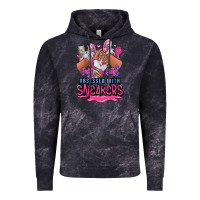 Cloud Black Just a girl obsessed with sneakers Vintage Hoodie - RanaPortraitStore