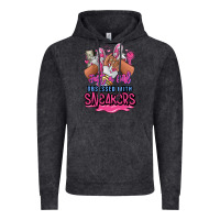 Vintage Black Just a girl obsessed with sneakers Vintage Hoodie - RanaPortraitStore