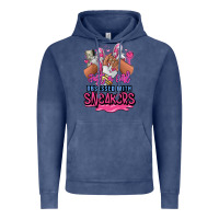 Vintage Denim Just a girl obsessed with sneakers Vintage Hoodie - RanaPortraitStore