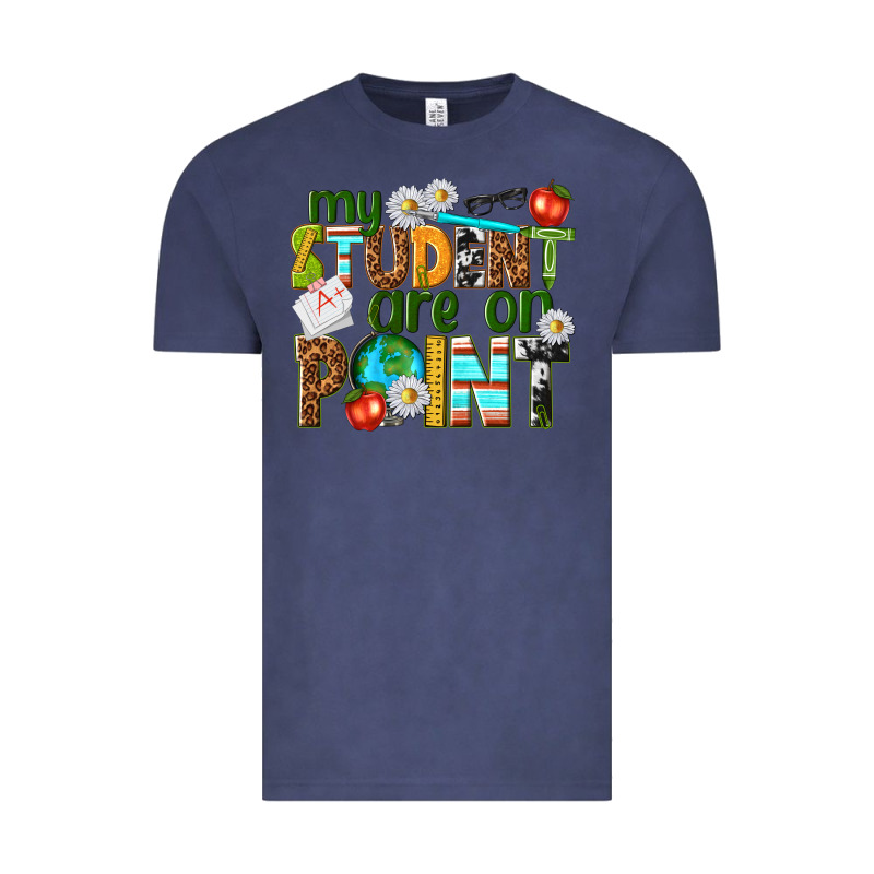 My Student Are On Point Vintage Tee by texasbilliewilder | Teevron
