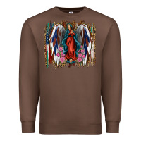 Chestnut Lady of Guadalupe 4th of july Premium Sweatshirt - Jasminsmagicworld