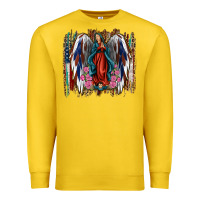 Lemon Lady of Guadalupe 4th of july Premium Sweatshirt - Jasminsmagicworld