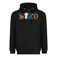 Black xoxo valentines day baby cow Heavyweight Hoodie - Jasminsmagicworld
