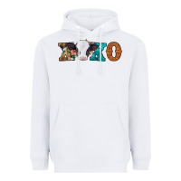 White xoxo valentines day baby cow Heavyweight Hoodie - Jasminsmagicworld