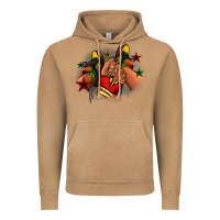 Vintage Camel Juneteenth black girl sneakers Vintage Hoodie - RanaPortraitStore