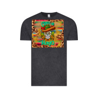 Vintage Black cinco de mayo sombrero skull Vintage Tee - BarkalooDesign