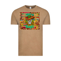 Vintage Coffee cinco de mayo sombrero skull Vintage Tee - BarkalooDesign