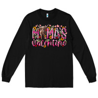 Black mama is valentine Long Sleeve Tee - RacoonDesign