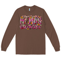 Chestnut mama is valentine Long Sleeve Tee - RacoonDesign