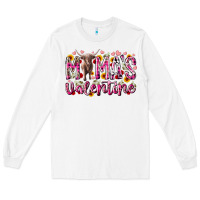 White mama is valentine Long Sleeve Tee - RacoonDesign