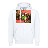 White cna christmas Zipper Hoodie - AdoDesignShop