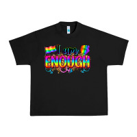 Black i am enough Urban Heavy Tee - Zillion Design Studio