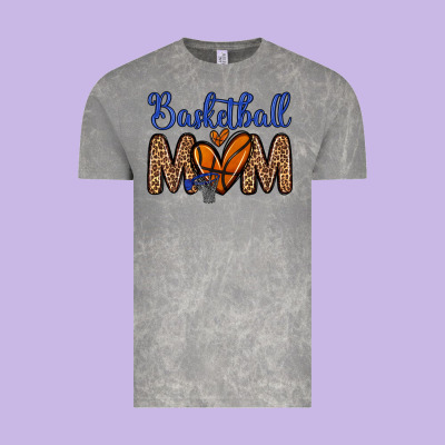 Basketball Mom Vintage Tee Designed By Zillion Design Studio