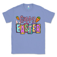 Colony Blue Easter Day Happy Easter Classic Tee - OliviaCreatesArt