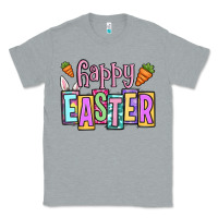 Heather Grey Easter Day Happy Easter Classic Tee - OliviaCreatesArt