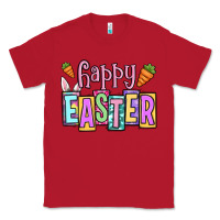 Red Easter Day Happy Easter Classic Tee - OliviaCreatesArt
