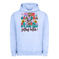 Pigment Grape Ice mom grandma great grandma it's just keeps getting Urban Hoodie - Artiststas