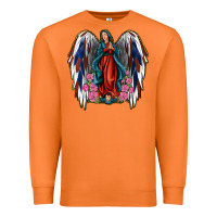 Carrot Angel Wing Lady of Guadalupe 4th of July Premium Sweatshirt - Jasminsmagicworld