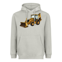 Moon Dust Backhoe Loader Truck Heavyweight Hoodie - LillyAllenDesigns