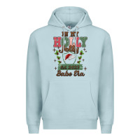 Blue Mist in my holly jolly babe era Premium Hoodie - MaliasSmallBusiness