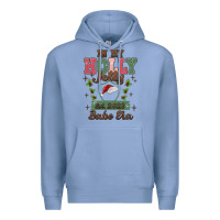 Colony Blue in my holly jolly babe era Premium Hoodie - MaliasSmallBusiness