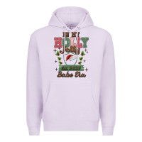 Lilac in my holly jolly babe era Premium Hoodie - MaliasSmallBusiness