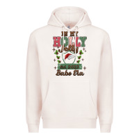 Pale Pink in my holly jolly babe era Premium Hoodie - MaliasSmallBusiness