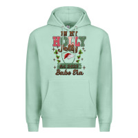 Seafoam in my holly jolly babe era Premium Hoodie - MaliasSmallBusiness