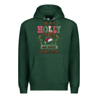 Sports Green in my holly jolly babe era Premium Hoodie - MaliasSmallBusiness