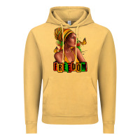 Vintage Mustard Juneteenth freedom afro woman Vintage Hoodie - RanaPortraitStore