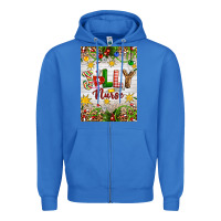 True Royal Christmas Jolly Nurse Zipper Hoodie - Artiststas