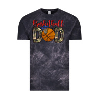 Cloud Black basketball dad Vintage Tee - Zillion Design Studio