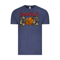Vintage Denim basketball dad Vintage Tee - Zillion Design Studio